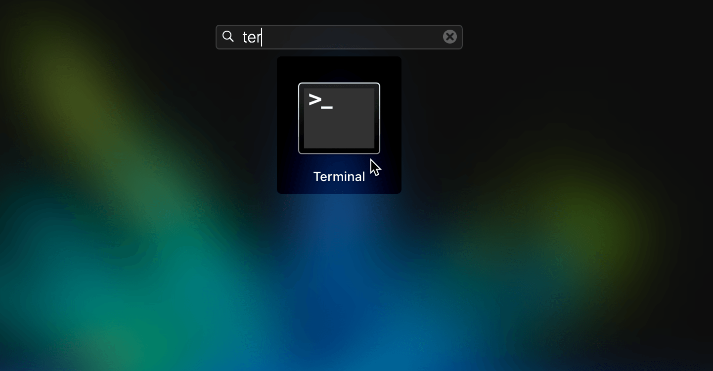 Download file from terminal